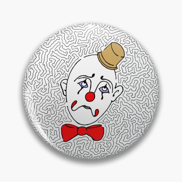 Item preview, Sad Clown Maze designed and sold by KrazyMazes.