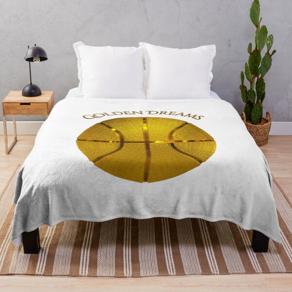 Item preview, Basketball Metallic Gold Dreams designed and sold by Sheggie-2-Art.