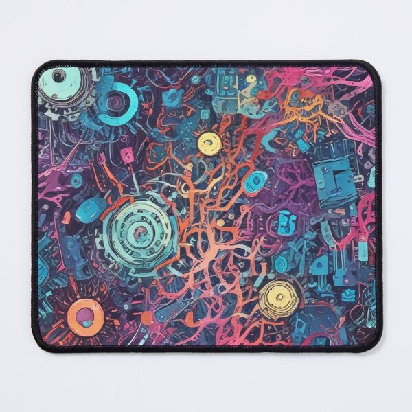 Item preview, Machinery simulation genetic engineering design print designed and sold by Anshu3813.