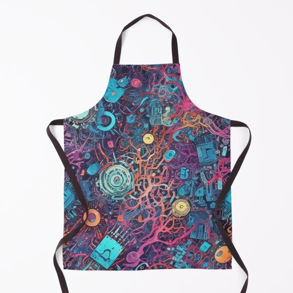 Item preview, Machinery simulation genetic engineering design print designed and sold by Anshu3813.