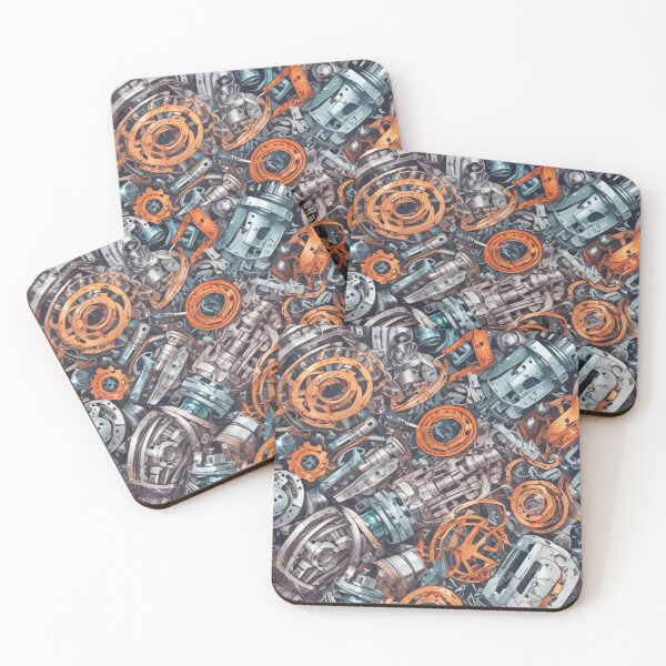 Item preview, Machinery simulation genetic engineering design print designed and sold by Anshu3813.