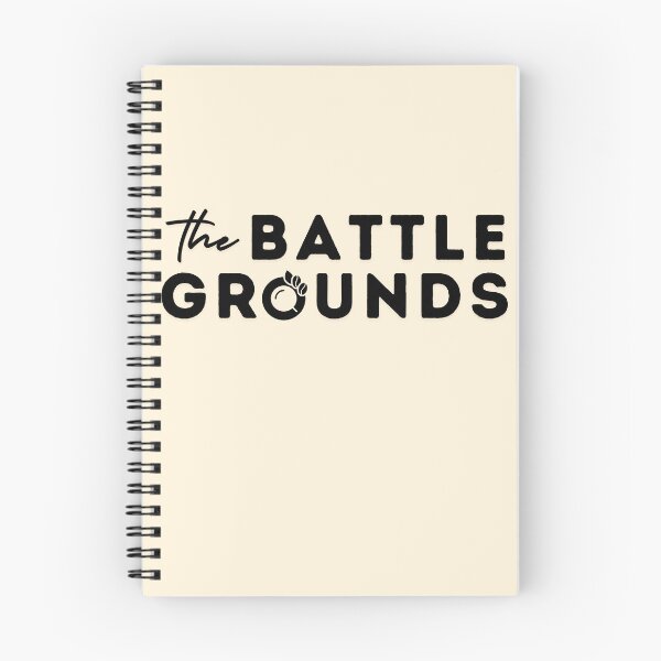 Item preview, Battle Grounds: Logo #1 (Black Words) designed and sold by kirstenjroot.