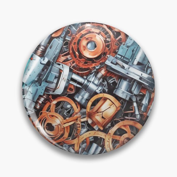 Item preview, Machinery simulation genetic engineering design print designed and sold by Anshu3813.