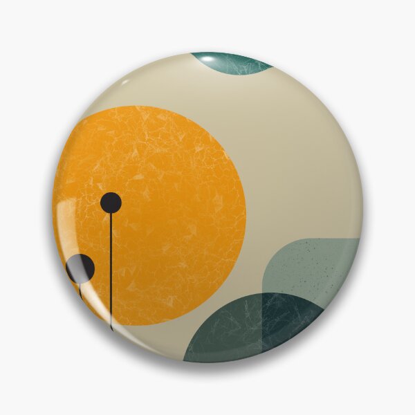 Item preview, Ecos modernistas en la abstracción de mediados de siglo en verde designed and sold by NoaaDesign.