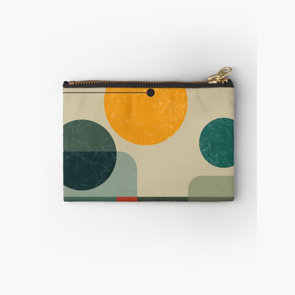Item preview, Modernist Echoes in Mid-Century Abstraction in green designed and sold by NoaaDesign.