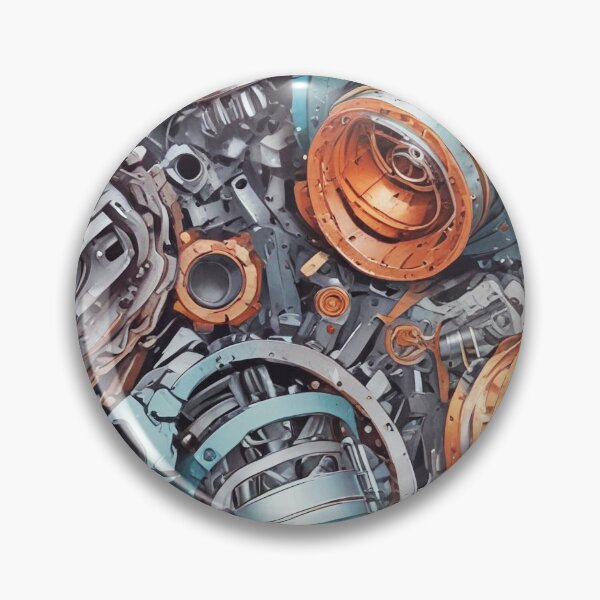 Item preview, Machinery simulation genetic engineering design print designed and sold by Anshu3813.