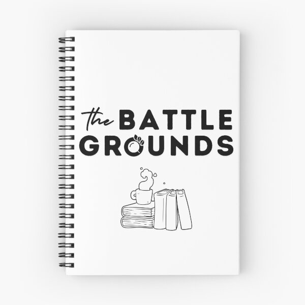 Item preview, Battle Grounds: Logo #1 (Black Words w/ Icon) designed and sold by kirstenjroot.