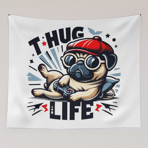 Item preview, Thug Life designed and sold by studiobrazuka.