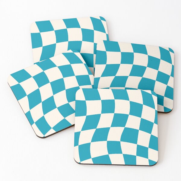 Item preview, Wavy Checker - Checkerboard Vector Design designed and sold by MaizzArts.