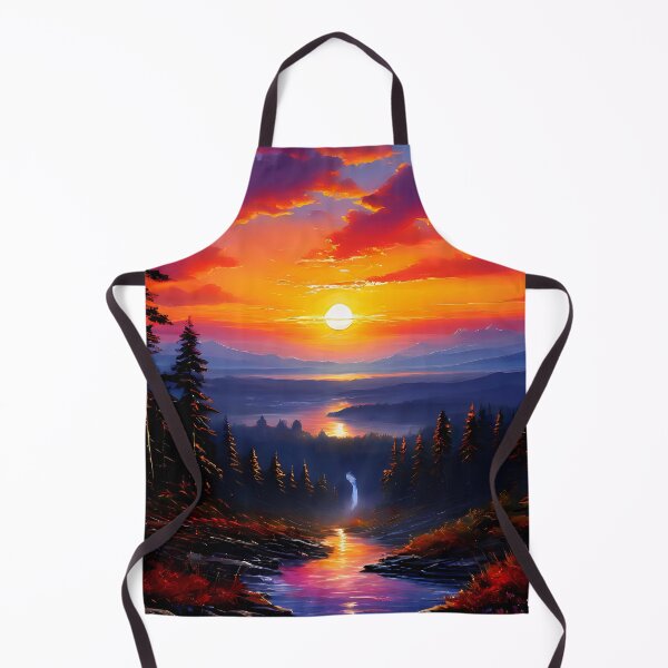 Item preview, Breathtaking Sunset Over a Forest designed and sold by Design-Illusi0n.