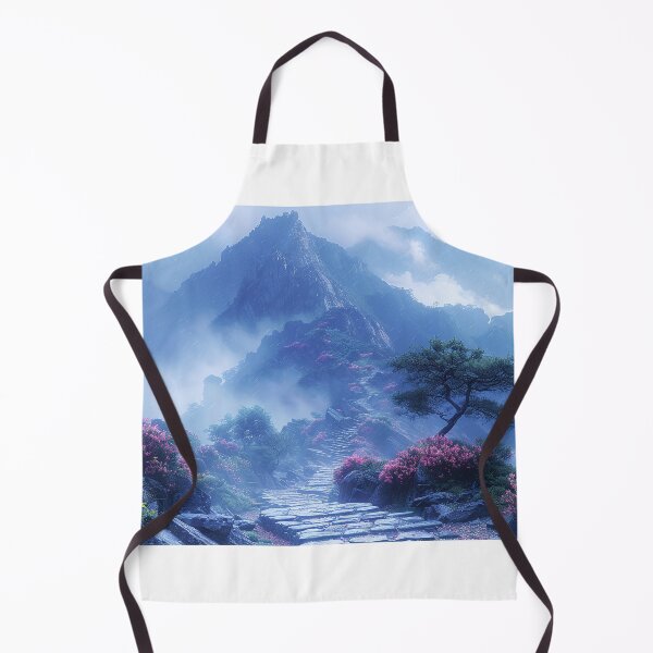 Item preview, Vibrant Hike up a Majestic Cobalt Mountain with Serene Trails designed and sold by Shirtastically.