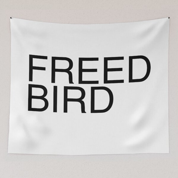 Item preview, Not a Free Bird, but a Freed One designed and sold by Starving  Artist.