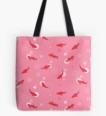 Sakura Shark Tote Bag