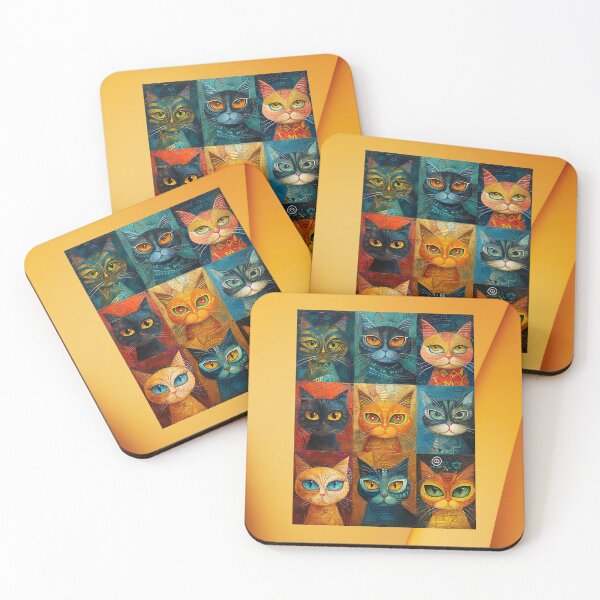 Item preview, Fantastic Funky Cats 10 designed and sold by Made-by-Gus.