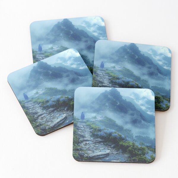 Item preview, Exploring the Enchanting Indigo-Cobalt Mountain Peak designed and sold by Shirtastically.