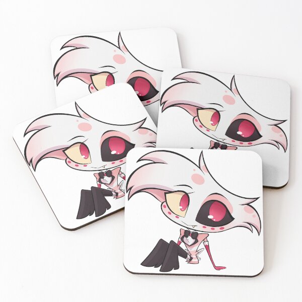 Item preview, Hazbin Hotel - Angel Dust Chibi designed and sold by Tilly The Menace.