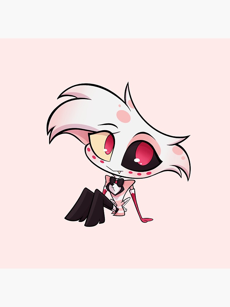 Hazbin Hotel - Angel Dust Chibi