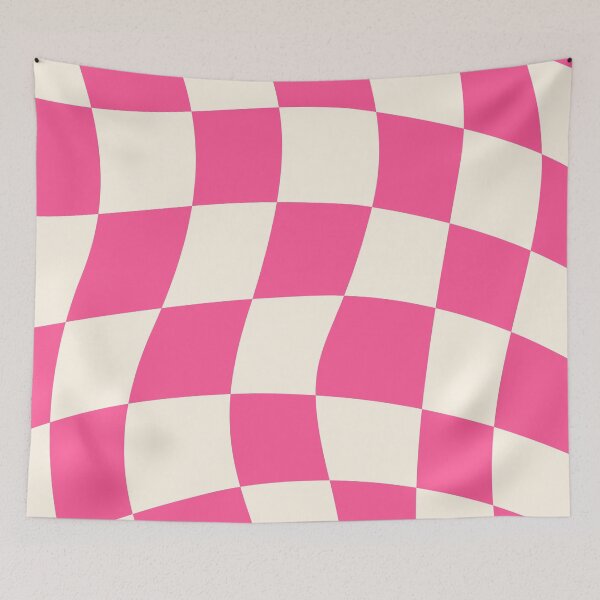 Item preview, Wavy Checker - Checkerboard Vector Design designed and sold by MaizzArts.
