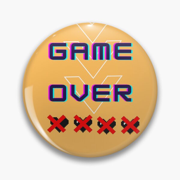 Item preview, Game over designed and sold by Adriele Marciano.