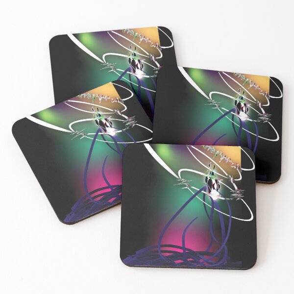 Item preview, glitching angel descending - abstract art designed and sold by tkcoverband.