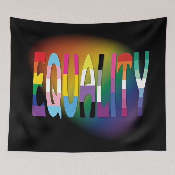 Item preview, Equality Pride flags LGBTQIA Plus designed and sold by NobizArtwerkz.