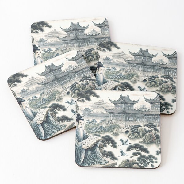 Item preview, Wisdom of the Age Confucius Studies Literature designed and sold by silklotus.