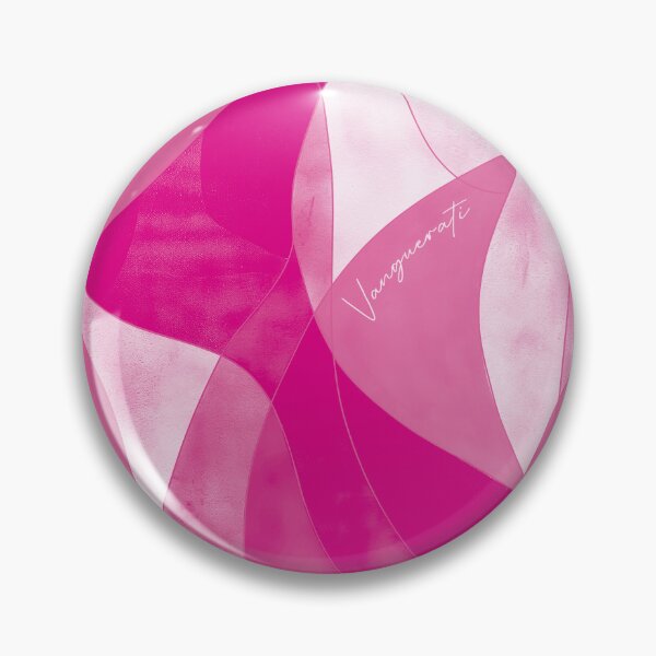 Item preview, Abstract pink watercolor with intertwined and overlapping curves designed and sold by Vanguerati.