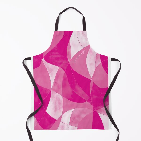 Item preview, Abstract pink watercolor with intertwined and overlapping curves designed and sold by Vanguerati.