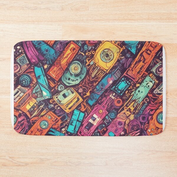 Item preview, Machinery simulation genetic engineering design print designed and sold by Anshu3813.