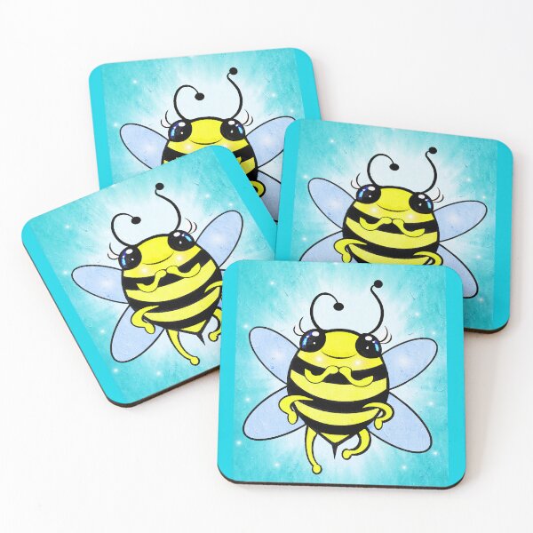 Item preview, Happy bee  designed and sold by Shirley cute art .