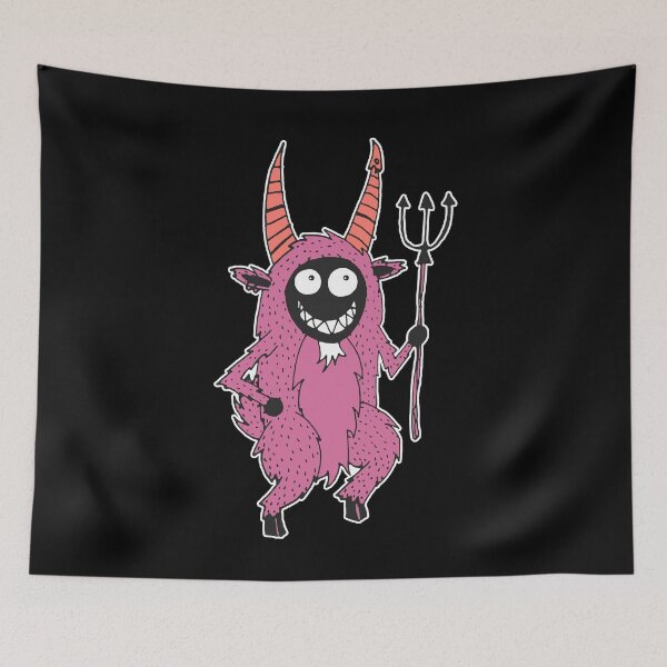 Item preview, pink demon designed and sold by Michael Stewart.