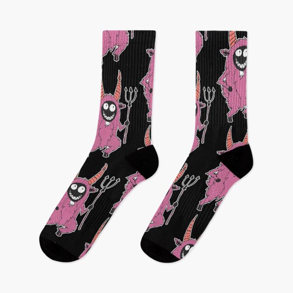 Item preview, pink demon designed and sold by Michael Stewart.