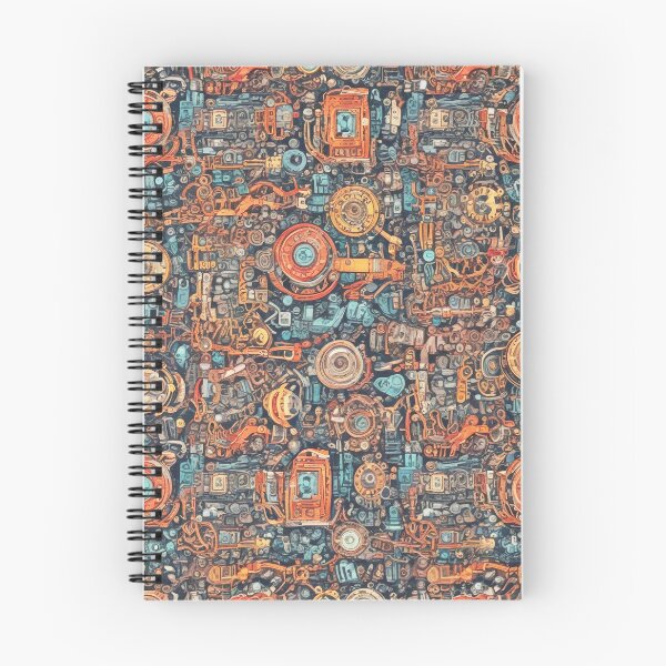 Item preview, Machinery simulation genetic engineering design print designed and sold by Anshu3813.