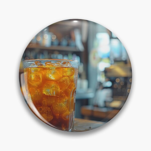 Item preview, Master Barista Creating Intricate Iced Coffee Artwork | Vibrant Espresso Brewing Process designed and sold by Shirtastically.