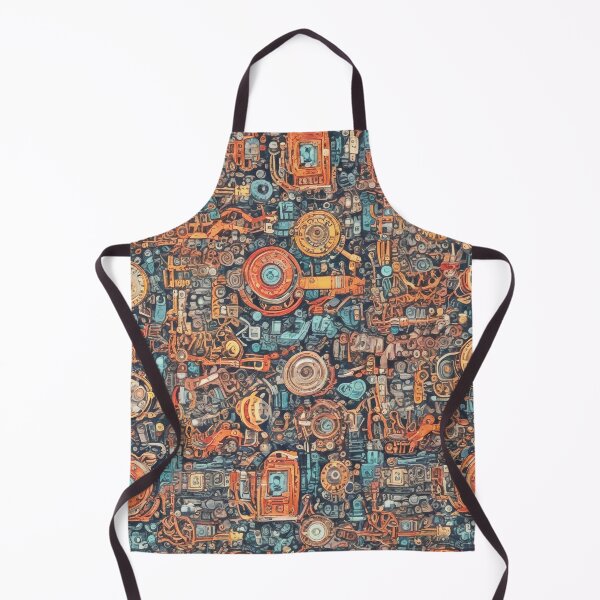 Item preview, Machinery simulation genetic engineering design print designed and sold by Anshu3813.