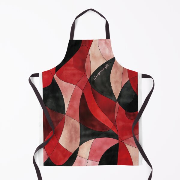 Item preview, Abstract watercolor with intertwined and overlapping curves designed and sold by Vanguerati.
