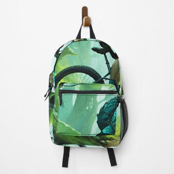 Item preview, Swamp Shredder: MTB Rider Conquering the Green designed and sold by GrizzlyCollective.