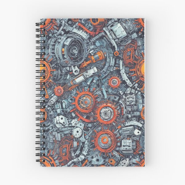 Item preview, Machinery simulation genetic engineering design print designed and sold by Anshu3813.