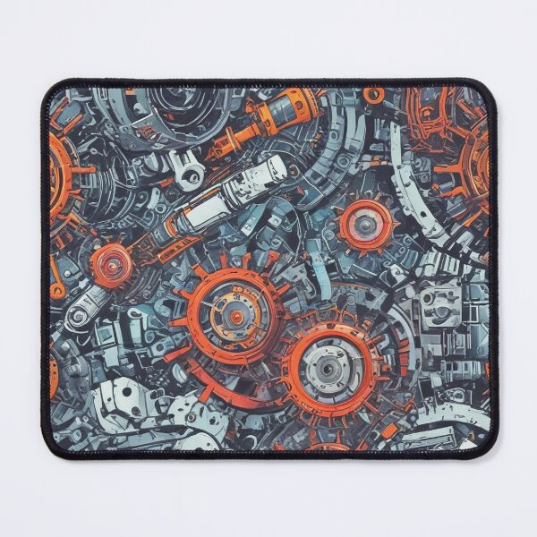Item preview, Machinery simulation genetic engineering design print designed and sold by Anshu3813.