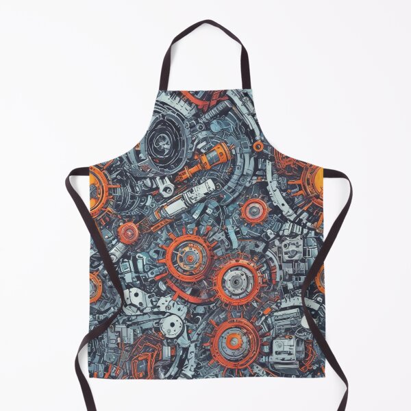Item preview, Machinery simulation genetic engineering design print designed and sold by Anshu3813.
