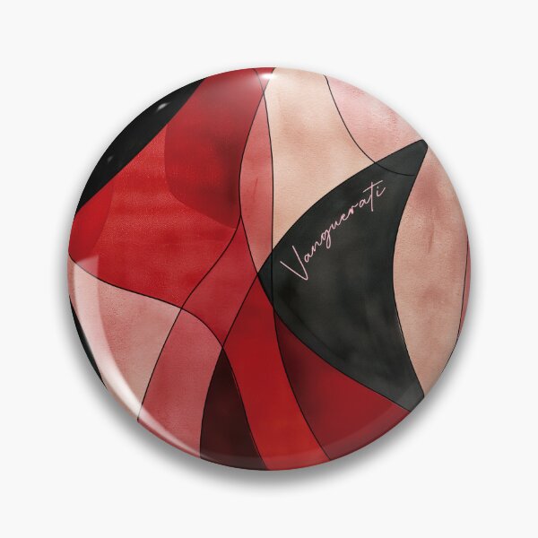 Item preview, Abstract watercolor with intertwined and overlapping curves designed and sold by Vanguerati.