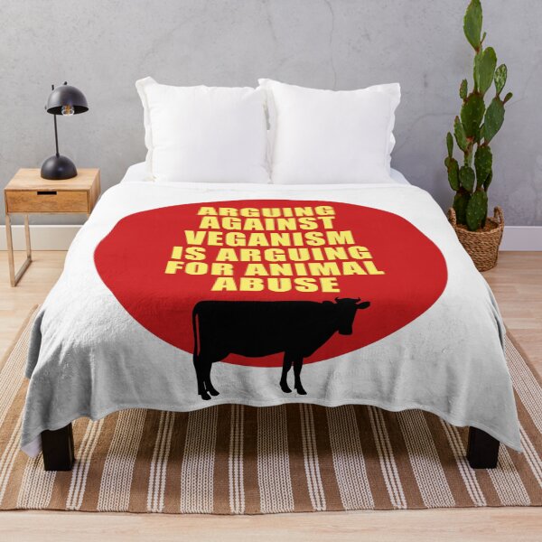 Item preview, Arguing Against Veganism is Arguing for Animal Abuse designed and sold by Nanika-akimoto.