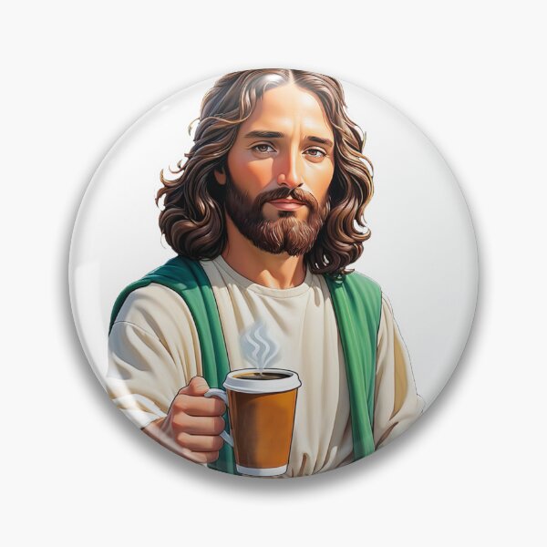 Item preview, Jesus Loves Coffee designed and sold by Bunmigraphics .
