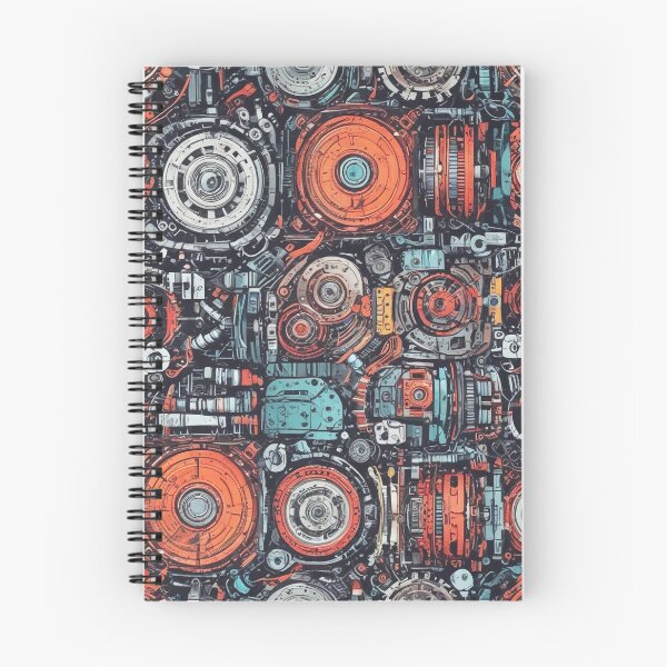 Item preview, Machinery simulation genetic engineering design print designed and sold by Anshu3813.
