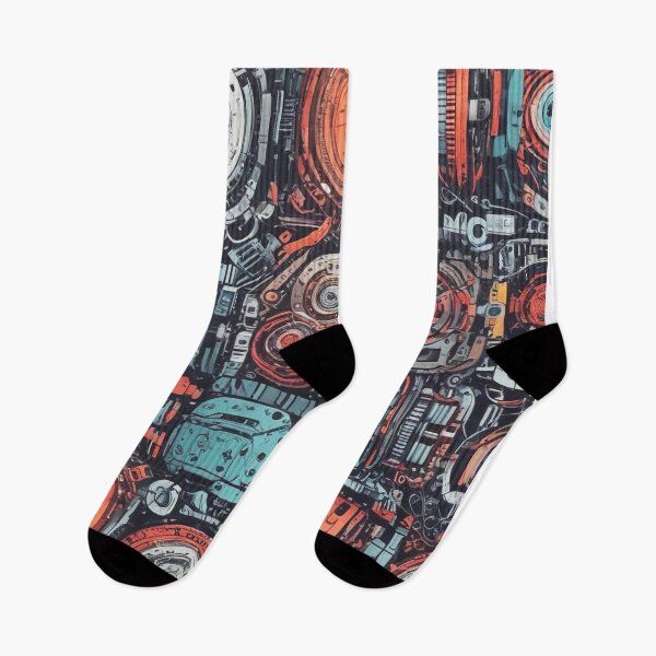 Item preview, Machinery simulation genetic engineering design print designed and sold by Anshu3813.