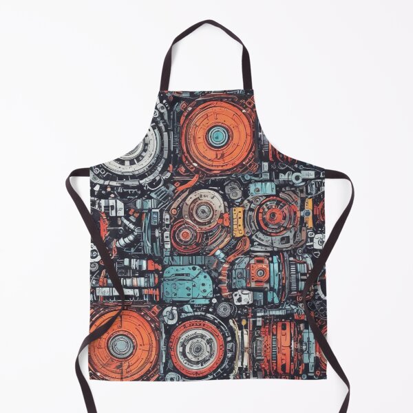 Item preview, Machinery simulation genetic engineering design print designed and sold by Anshu3813.