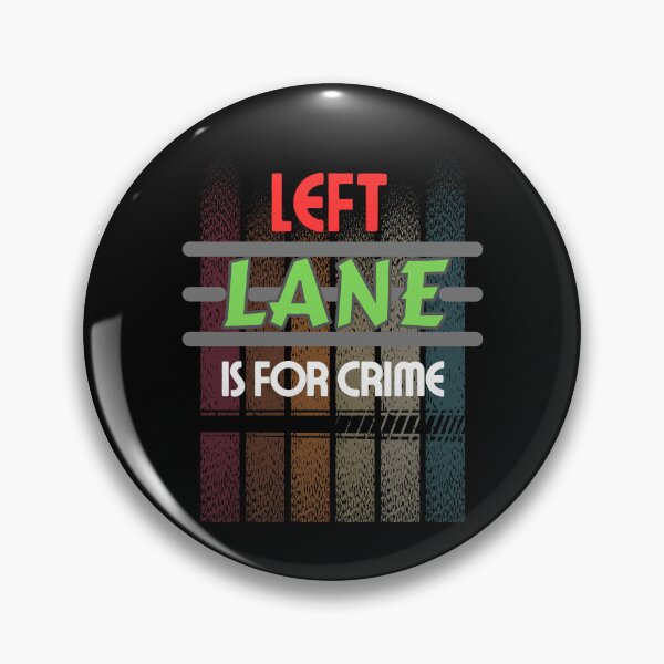 Item preview, Left Lane is for Crime: Driving Joke Shirt for Speed Enthusiasts! designed and sold by zax454.