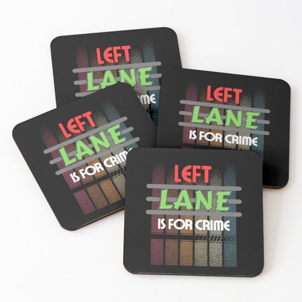 Item preview, Left Lane is for Crime: Driving Joke Shirt for Speed Enthusiasts! designed and sold by zax454.