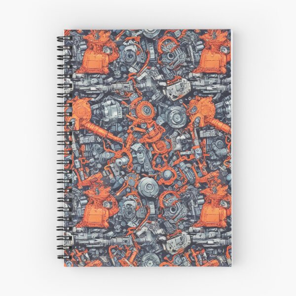 Item preview, Machinery simulation genetic engineering design print designed and sold by Anshu3813.