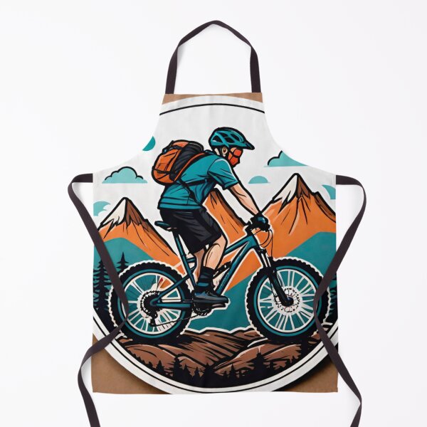 Item preview, MTB Adventure Badge: Conquer the Trails designed and sold by GrizzlyCollective.